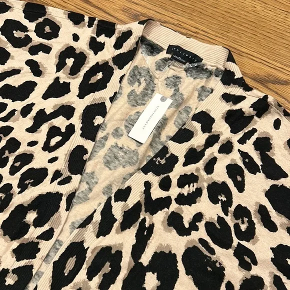 Anthropologie Sanctuary Leopard Cardigan NWT. XS - Picture 10 of 14